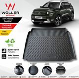 Wöller Citroen C3 Aircross Bagaj Havuzu Hybrid 2025 Sonrası Uyumlu 3D Ultraflex Esnek - Siyah