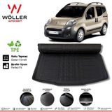 Wöller Citroen Nemo Bagaj Havuzu 2008 2020 Arası 3D Wöller Ultraflex Esnek - Siyah