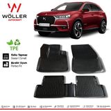 Wöller Ds7 Crossback Paspas 2019 Sonrası 3D Havuzlu Wöller Paspas - Siyah