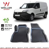Wöller Fiat Doblo Panelvan Paspas 2010 Sonrası 3D Havuzlu Wöller Paspas - Siyah