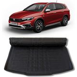 Wöller Fiat Egea Cross Wagon Bagaj Havuzu 2022 Sonrası 3D Wöller Ultraflex Esnek - Siyah