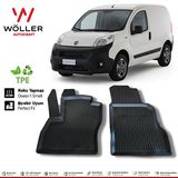 Wöller Fiat Fiorino Panelvan Paspas 2007 Sonrası 3D Havuzlu Wöller Paspas - Siyah