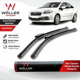 Wöller Fiat Linea Silecek Takımı 2007 2017 Universal Uyumlu Kolay Montajlı Uzun Ömürlü
