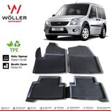 Wöller Ford Connect Paspas 2004 2017 Arası 3D Havuzlu Wöller Paspas - Siyah