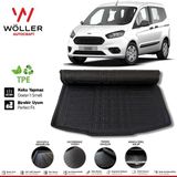 Wöller Ford Courier Bagaj Havuzu 2014 2023 Arası 3D Wöller Ultraflex Esnek - Siyah