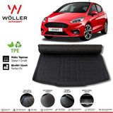 Wöller Ford Fiesta Bagaj Havuzu 2018 2022 Arası 3D Wöller Ultraflex Esnek - Siyah