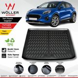 Wöller Ford Puma Uyumlu Bagaj Havuzu 2019 2026 Arası Uyumlu 3D Ultraflex Esnek - Siyah