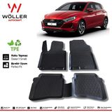 Wöller Hyundai I20 Paspas 2021 Sonrası 3D Havuzlu Paspas - Siyah