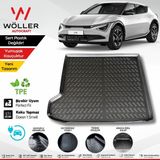 Wöller Kia Ev6 Bagaj Havuzu Elektrikli 2022 Sonrası Uyumlu 3D Ultraflex Esnek - Siyah