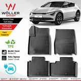 Wöller Kia Ev6 Paspas Elektrikli 2022 Sonrası Uyumlu 3D Havuzlu Paspas - Siyah