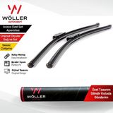 Wöller Kia Ev9 Silecek 2024 2026 Arası Uyumlu Silecek Takımı Araca Özel - Siyah