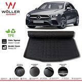 Wöller Mercedes A Serisi Bagaj Havuzu Hatchback W177 2018 Sonrası 3D Wöller Ultraflex Esnek - Siyah
