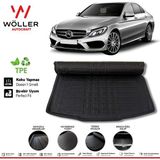 Wöller Mercedes C Serisi Bagaj Havuzu W205 2014 2020 Arası 3D Ultraflex Esnek - Siyah