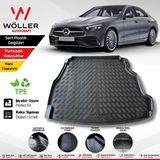 Wöller Mercedes C Serisi W206 Bagaj Havuzu 2021 Sonrası 3D Wöller Ultraflex Esnek - Siyah