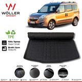 Wöller Opel Combo Bagaj Havuzu 2012 2018 Arası 3D Wöller Ultraflex Esnek - Siyah