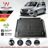 Wöller Opel Combo Bagaj Havuzu 2019 Sonrası 3D Ultraflex - Siyah