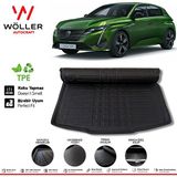 Wöller Peugeot 308 Bagaj Havuzu 2022 Sonrası 3D Wöller Ultraflex Esnek - Siyah