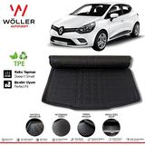 Wöller Renault Clio 4 Bagaj Havuzu 2012 2019 Arası 3D Wöller Ultraflex Esnek - Siyah