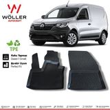 Wöller Renault Express Combi Paspas 2021 Sonrası 3D Havuzlu Wöller Paspas - Siyah