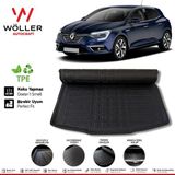 Wöller Renault Megane 4 Hb Bagaj Havuzu 2016 2021 Arası 3D Wöller Ultraflex Esnek - Siyah