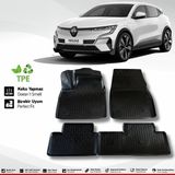 Wöller Renault Megane E Tech Paspas 2023 Sonrası 3D Havuzlu Wöller Paspas - Siyah