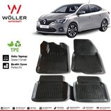 Wöller Renault Taliant Paspas 2021 Sonrası 3D Havuzlu Wöller Paspas - Siyah