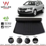 Wöller Skoda Karoq Bagaj Havuzu 2018 Sonrası 3D Wöller Ultraflex Esnek - Siyah