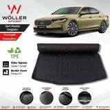 Wöller Skoda Superb Bagaj Havuzu 2024 Sonrası 3D Wöller Ultraflex Esnek - Siyah