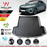 Wöller Togg T10F Bagaj Havuzu 2025 Sonrası Uyumlu 3D Ultraflex - Siyah