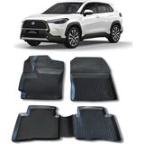 Wöller Toyota Corolla Cross Paspas 2022 Sonrası 3D Havuzlu Wöller Paspas - Siyah