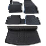 Wöller Toyota Corolla Paspas Bagaj Havuzu Set 2007 2012 Arası 3D Havuzlu Wöller - Siyah