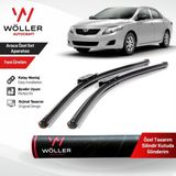 Wöller Toyota Corolla Silecek Takımı 2007-2012 Universal Uyumlu Yüksek Performanslı 2 Adet