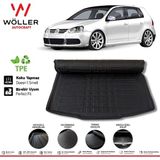 Wöller Volkswagen Golf 5 Bagaj Havuzu 2004 2008 Arası 3D Wöller Ultraflex Esnek - Siyah