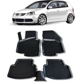 Wöller Volkswagen Golf 5 Paspas 2004 2008 Arası 3D Havuzlu Wöller Paspas - Siyah