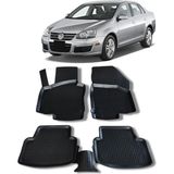 Wöller Volkswagen Jetta Paspas 2005 2010 Arası 3D Havuzlu Wöller Pasp... - Siyah