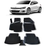 Wöller Volkswagen Scirocco Paspas 2009 Sonrası 3D Havuzlu Wöller Paspas - Siyah