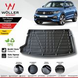 Wöller Volkswagen T Cross Bagaj Havuzu 2022 2026 Arası Uyumlu 3d Ultraflex Esnek - Siyah