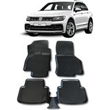 Wöller Volkswagen Tiguan Paspas 2016 Sonrası 3D Havuzlu Wöller Paspas - Siyah