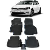 Wöller Vw Golf 7.5 Paspas 2019 Sonrası 3D Havuzlu Wöller Paspas - Siyah
