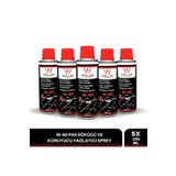 wöller W40 Pas Sökücü Koruyucu Yağlayıcı Sprey Çok Amaçlı Bakım Spreyi 200 Ml 5 Adet