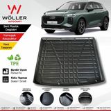 Wöller Yeni Audi Q3 Bagaj Havuzu 2025 Sonrası Uyumlu 3D Ultraflex - Siyah