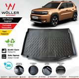 Wöller Yeni Fiat Grande Panda Bagaj Havuzu 2025 Sonrası Uyumlu 3D Ultraflex Esnek - Siyah