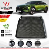 Wöller Yeni Peugeot 408 Bagaj Havuzu Hybrid 2025 Sonrası Uyumlu 3D Ultraflex Esnek - Siyah
