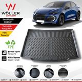 Wöller Yeni Renault Clio 6 ile Uyumlu Bagaj Havuzu 2026 Sonrası Uyumlu 3D Ultraflex Esnek - Siyah
