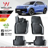 Wöller Yeni Volkswagen T Roc Paspas 2026 Sonrası Uyumlu 3D Havuzlu Paspas - Siyah