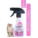 WOLLEX Kedi Kumu Ve Tuvaleti Koku Giderici, Doğal idrar Ve Çişi Spreyi, Kokusuz Tuvalet Için
