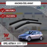 Wollmat Opel Astra H Silecek 2004 2013 Silecek Takımı Araca Özel