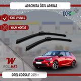 Wollmat Opel Corsa F Silecek 2019 Sonrası Silecek Takımı Araca Özel