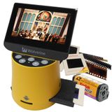 Wolverine Titan 8'i 1 Arada Yüksek Çözünürlüklü 35 mm, 127, 126, 110 ve APS Filmden Dijital Dönüştürücüye 4.3 inç Ekran ve HDMI Çıkışı
