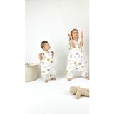 Woman And Kids Müslin Kumaş Tek Katlı Yazlık 0,5 Tog Uyku Tulumu - Beyaz - 5 - 6 Yaş